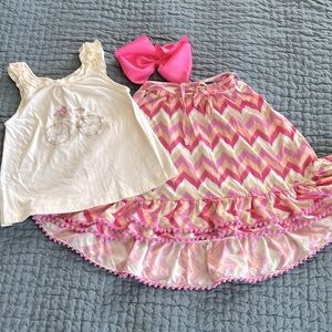 EUC Trish Scully Matching Set - Sz 6x